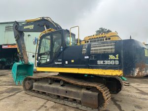 Máy xúc SK350D-9 Hoạt động 7098 giờ - Năm sản xuất 2015 ( Máy Xúc Đào, Máy Đào, Máy Múc, Xe Múc, Xe Cuốc)